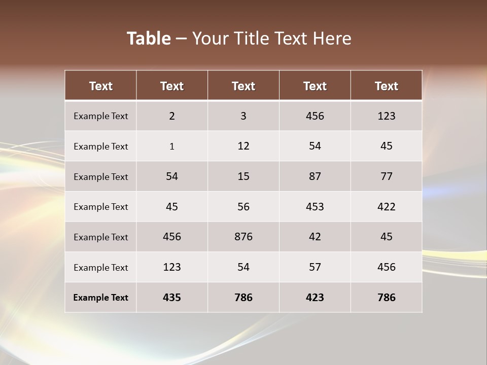 Silhouette Card Design PowerPoint Template