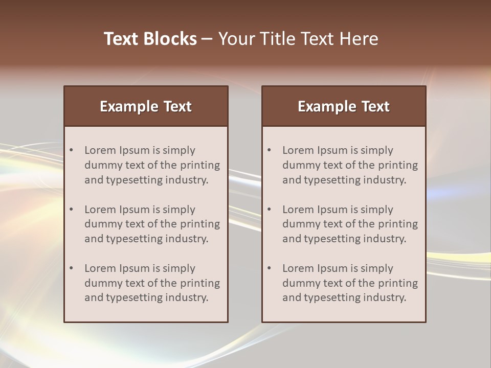 Silhouette Card Design PowerPoint Template