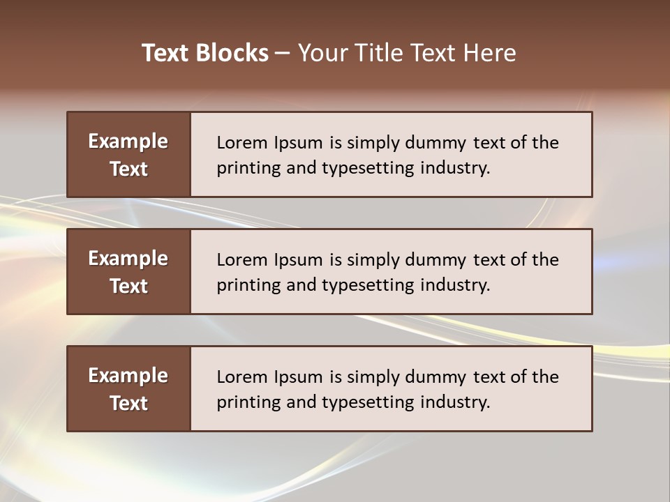 Silhouette Card Design PowerPoint Template