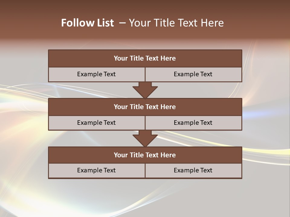 Silhouette Card Design PowerPoint Template