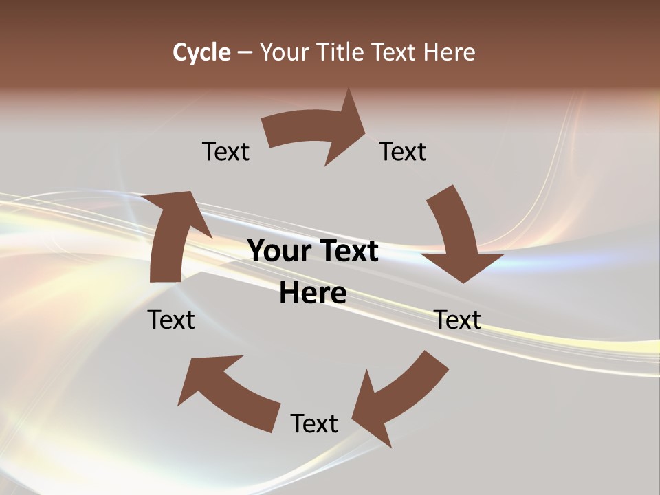 Silhouette Card Design PowerPoint Template