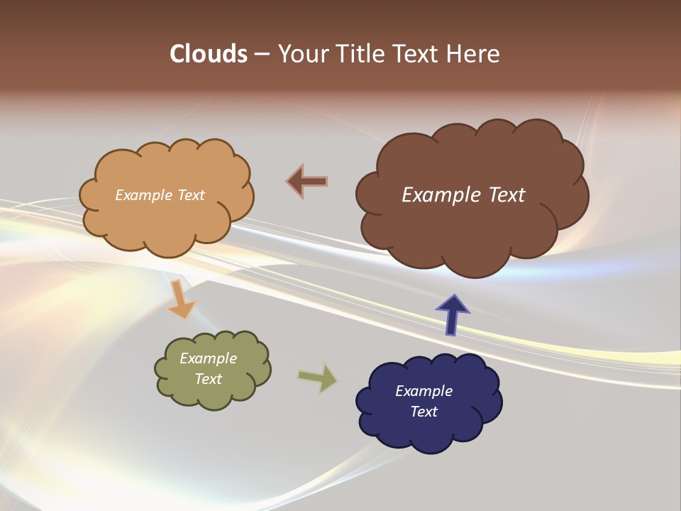 Silhouette Card Design PowerPoint Template