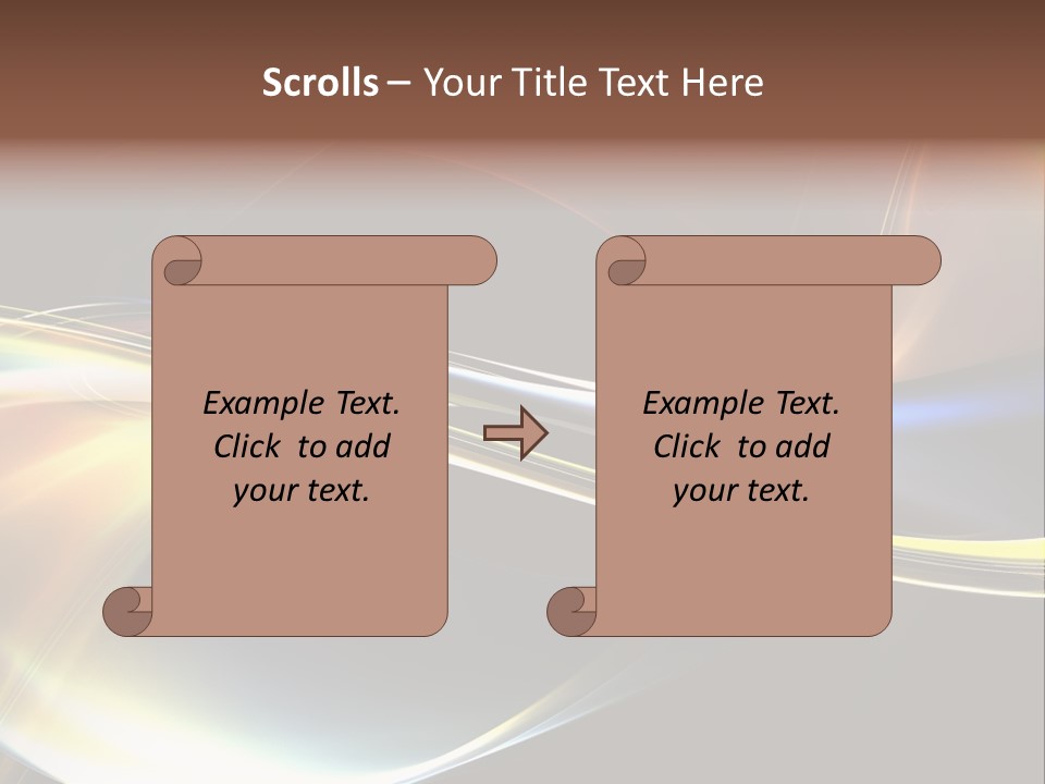 Silhouette Card Design PowerPoint Template