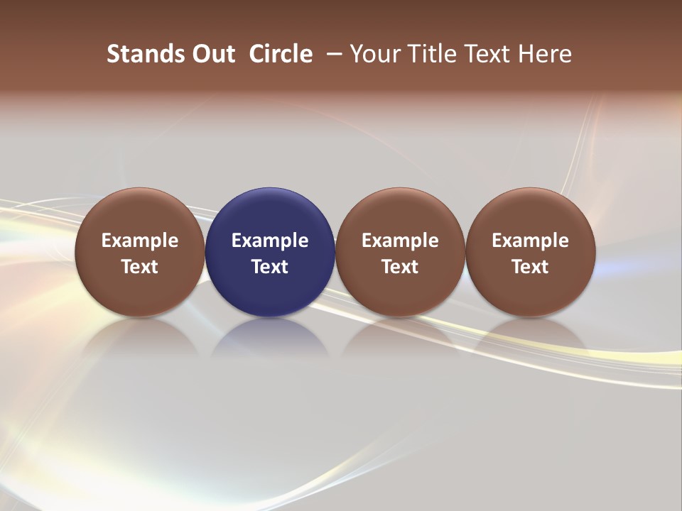 Silhouette Card Design PowerPoint Template