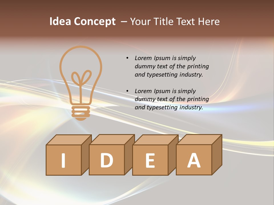 Silhouette Card Design PowerPoint Template