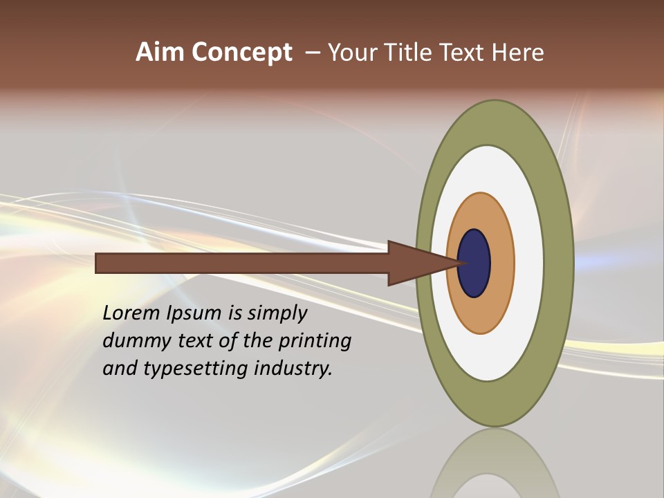 Silhouette Card Design PowerPoint Template