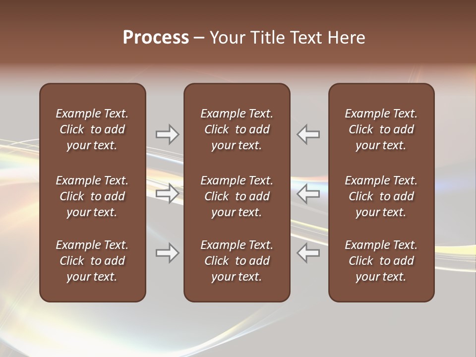 Silhouette Card Design PowerPoint Template