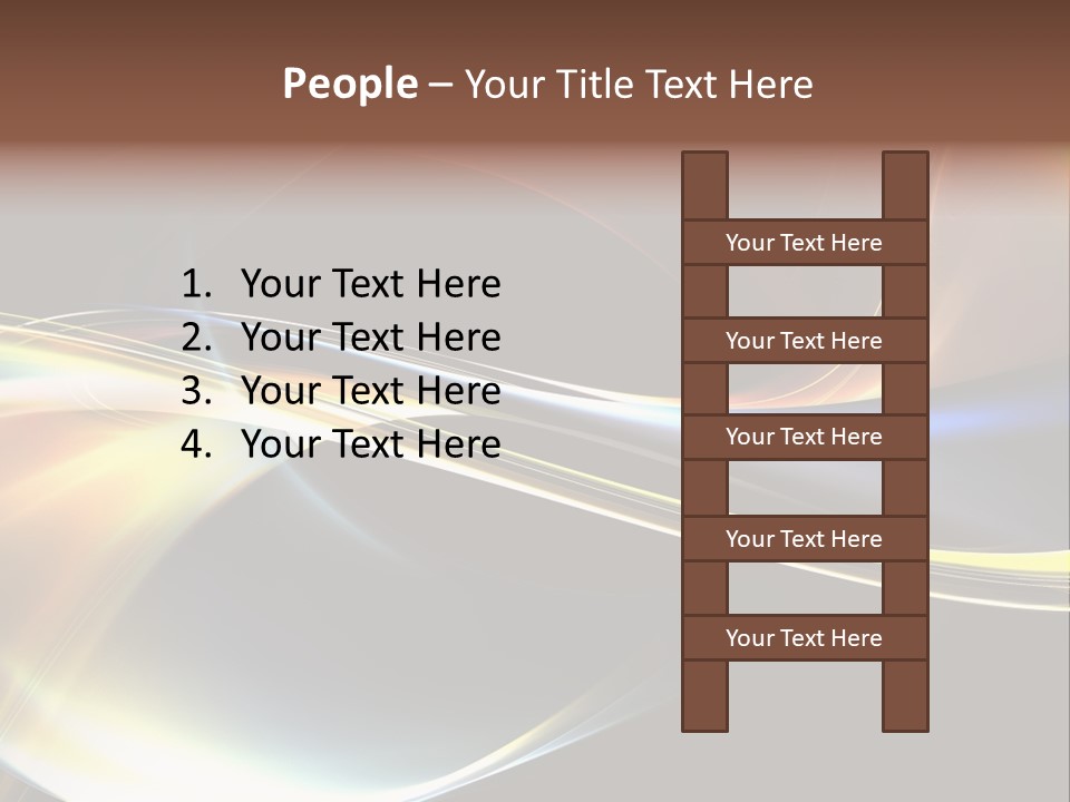 Silhouette Card Design PowerPoint Template