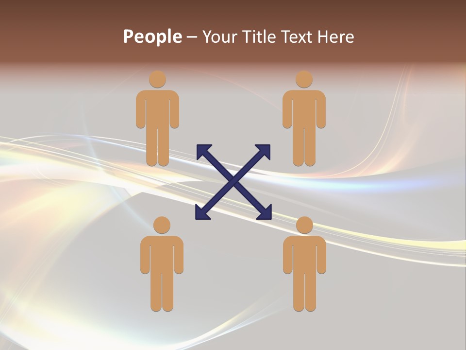 Silhouette Card Design PowerPoint Template