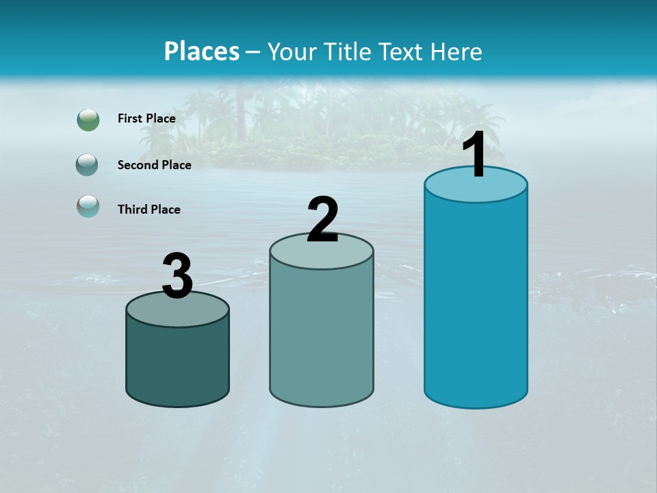 Scape Beam Sun PowerPoint Template