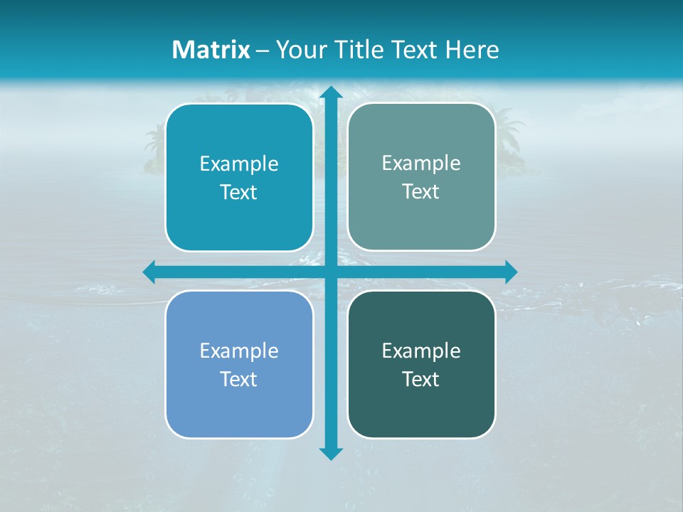 Scape Beam Sun PowerPoint Template