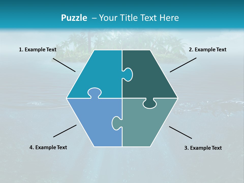 Scape Beam Sun PowerPoint Template