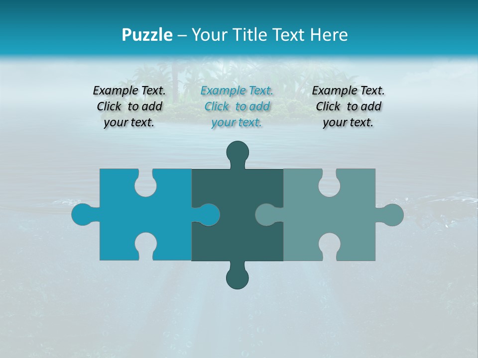 Scape Beam Sun PowerPoint Template