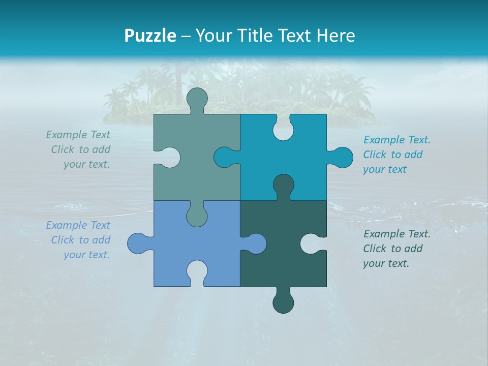 Scape Beam Sun PowerPoint Template