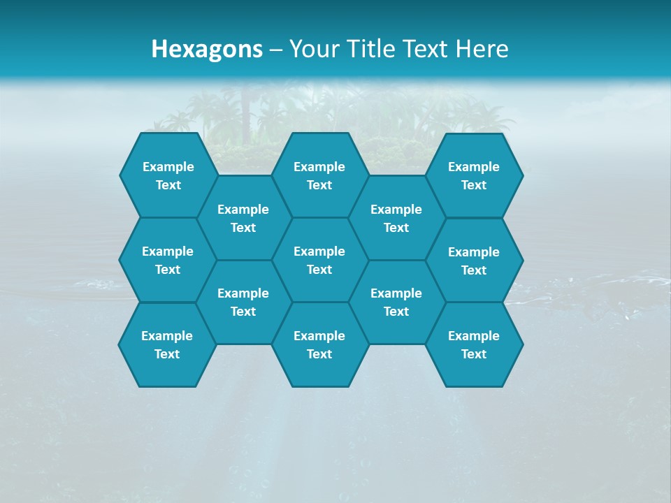 Scape Beam Sun PowerPoint Template