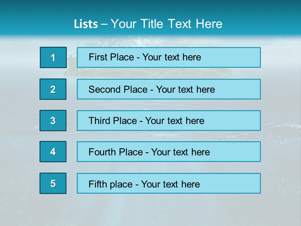 Scape Beam Sun PowerPoint Template