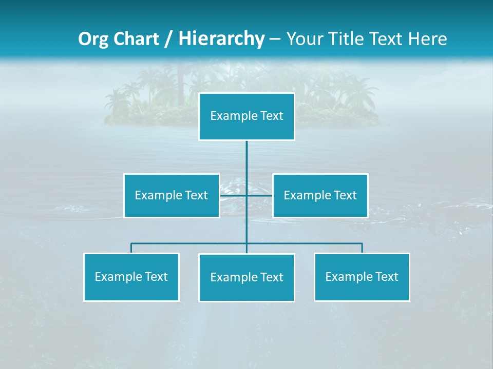 Scape Beam Sun PowerPoint Template