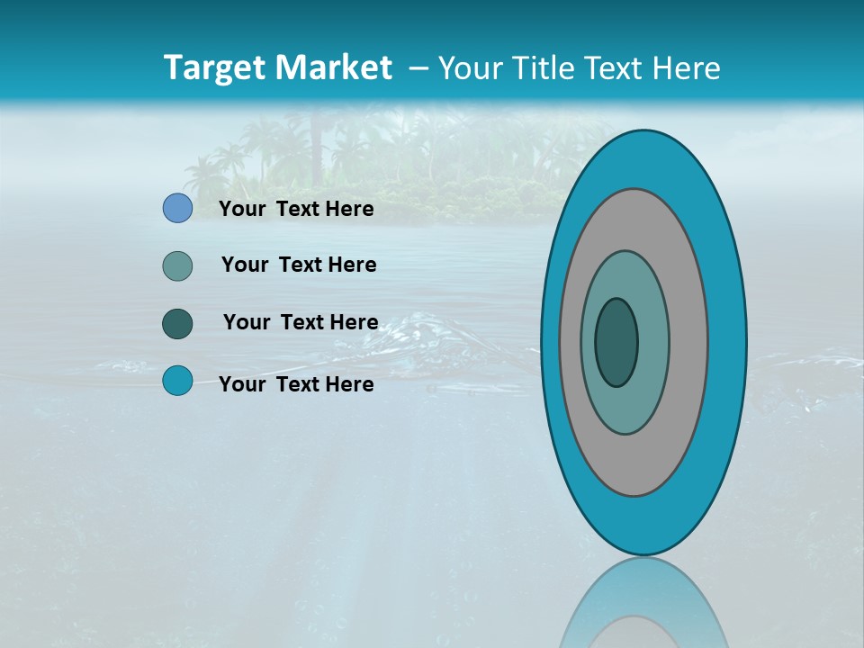 Scape Beam Sun PowerPoint Template