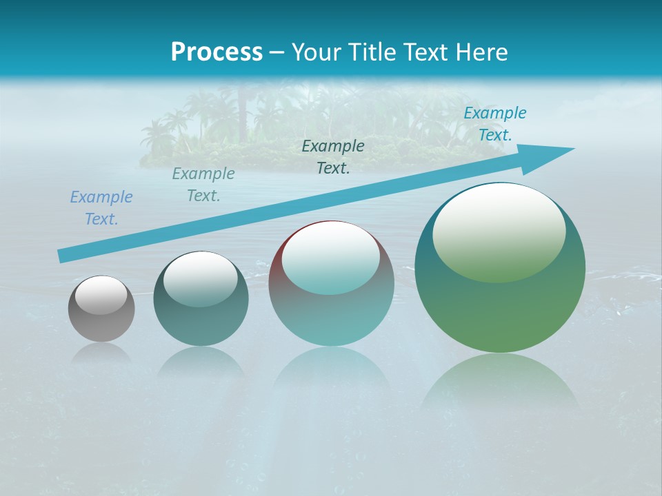Scape Beam Sun PowerPoint Template