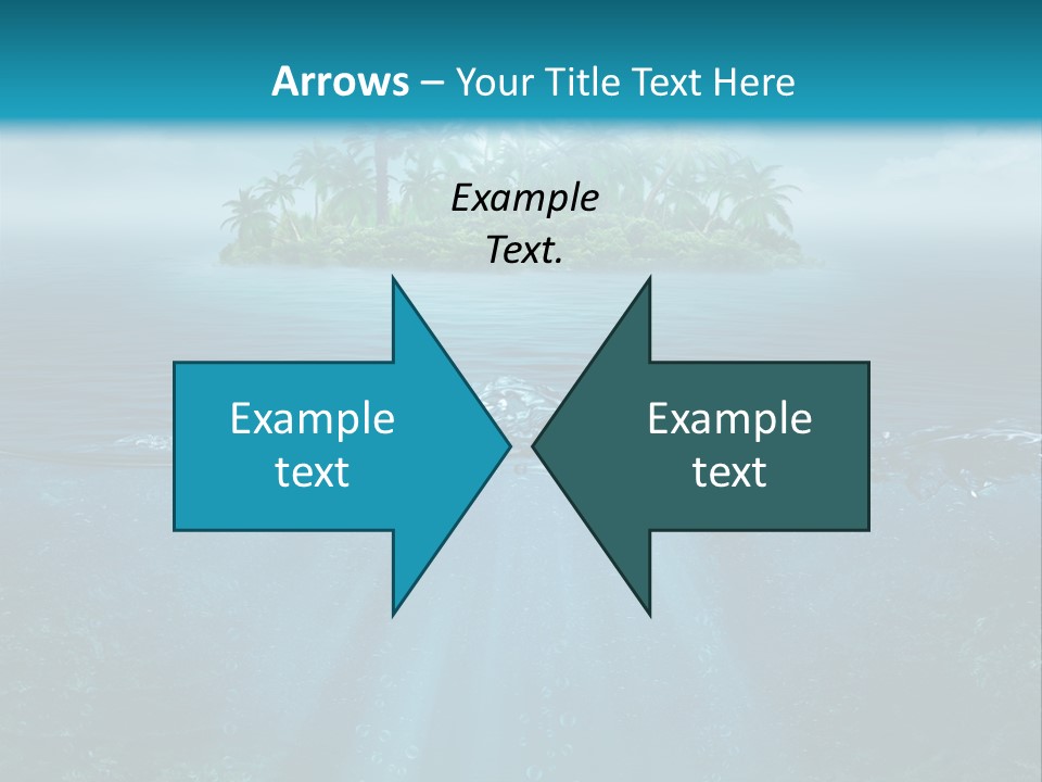 Scape Beam Sun PowerPoint Template