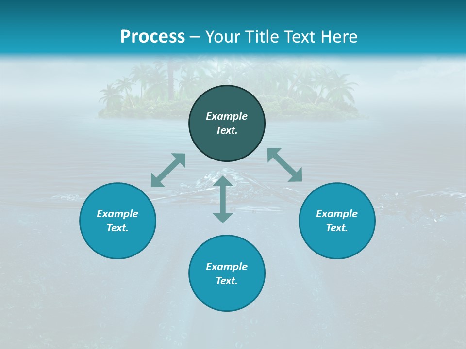 Scape Beam Sun PowerPoint Template