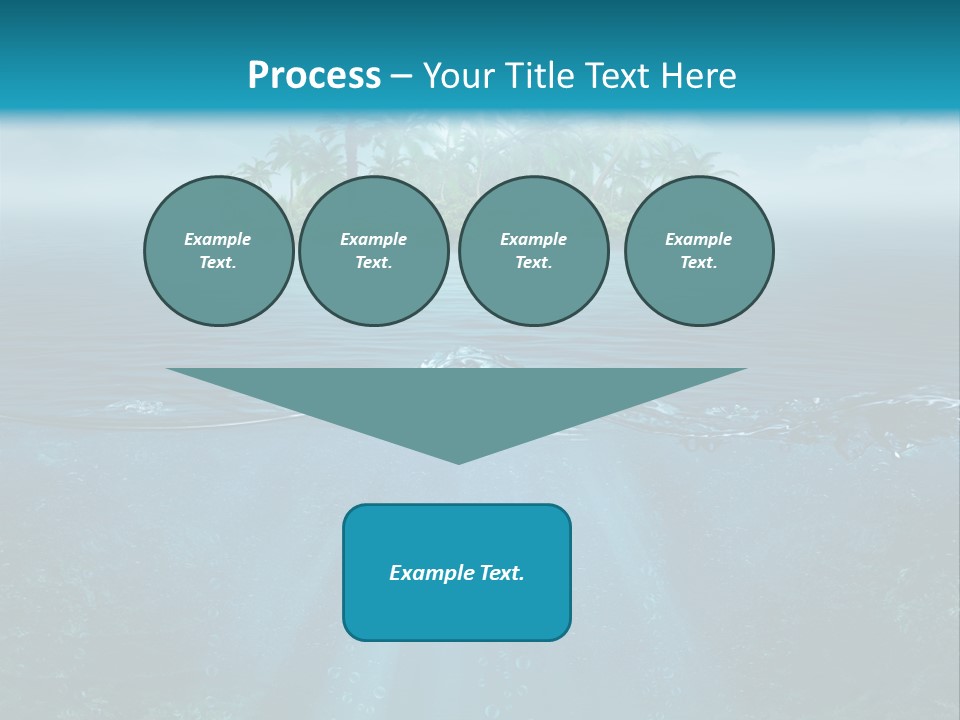 Scape Beam Sun PowerPoint Template