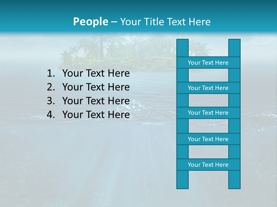 Scape Beam Sun PowerPoint Template