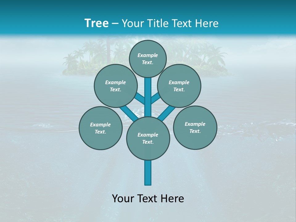 Scape Beam Sun PowerPoint Template