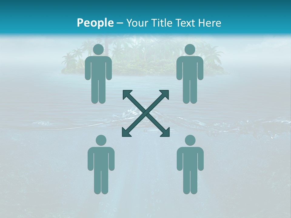 Scape Beam Sun PowerPoint Template