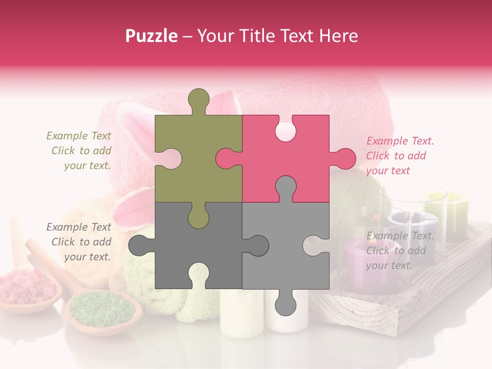 Towel Spa Tradition PowerPoint Template