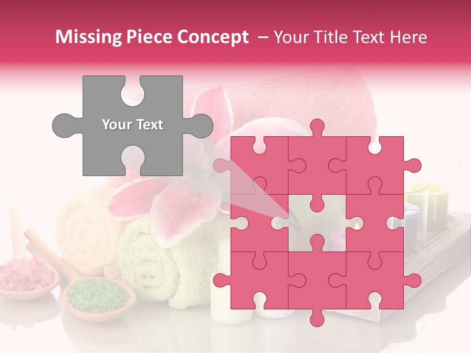 Towel Spa Tradition PowerPoint Template