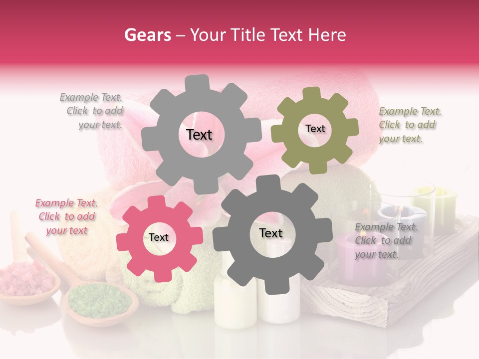 Towel Spa Tradition PowerPoint Template