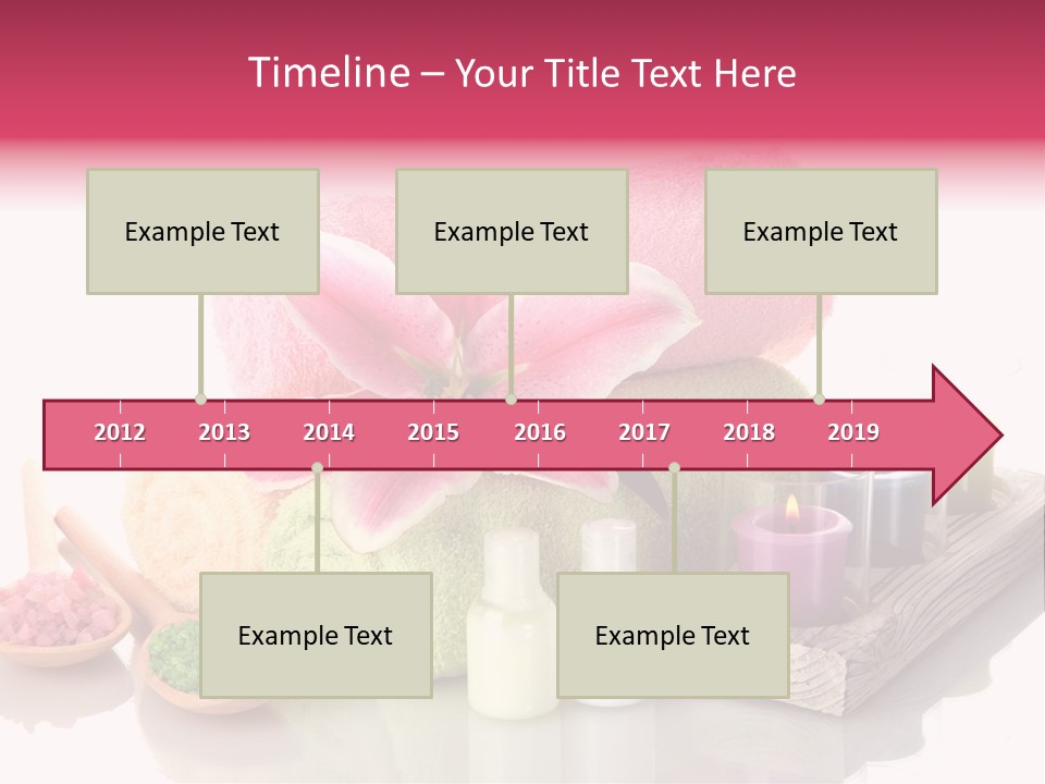 Towel Spa Tradition PowerPoint Template