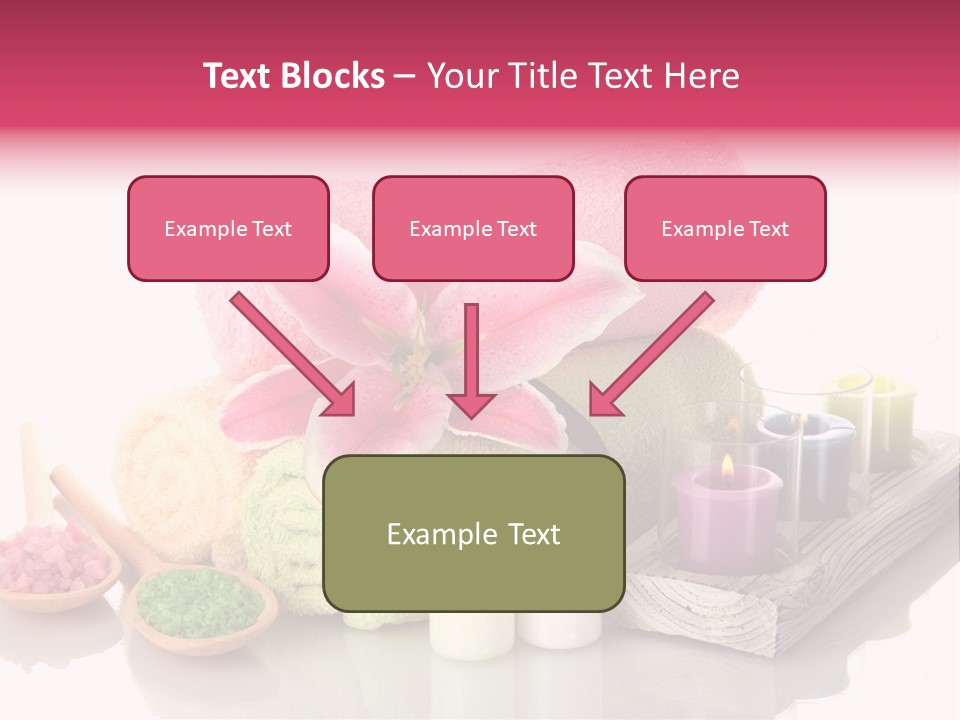 Towel Spa Tradition PowerPoint Template