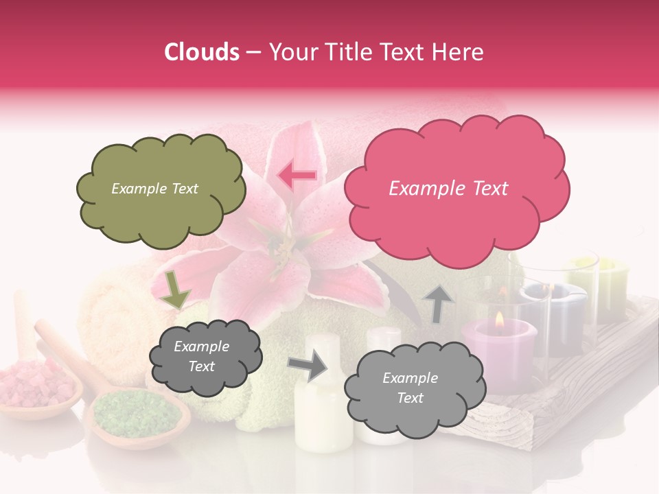 Towel Spa Tradition PowerPoint Template