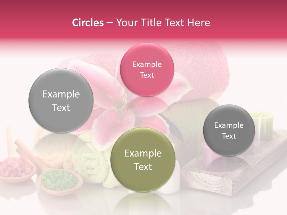 Towel Spa Tradition PowerPoint Template