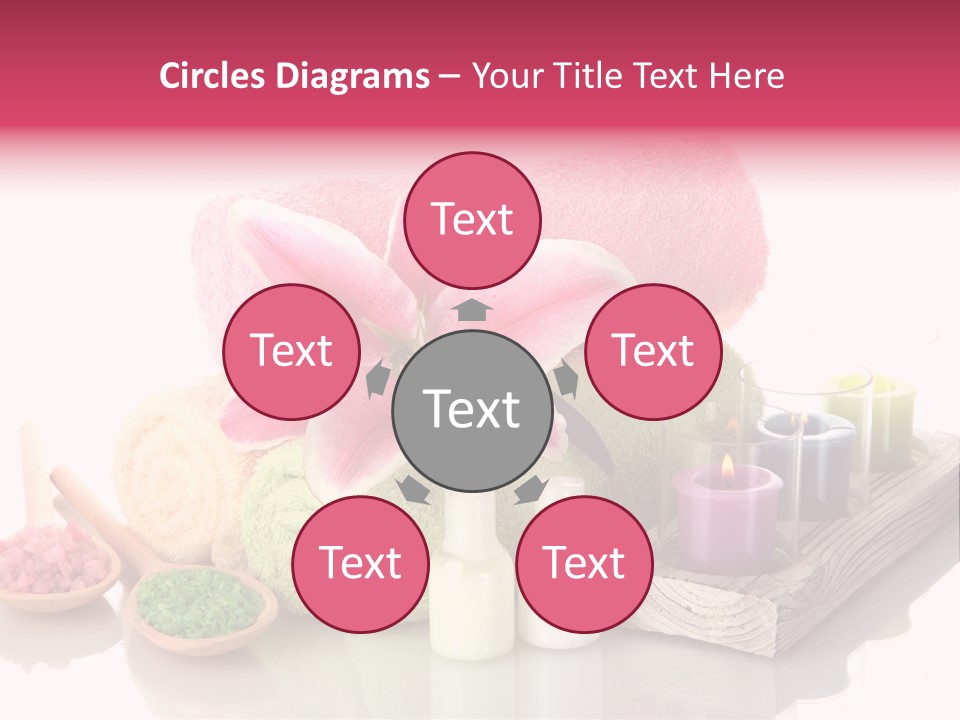 Towel Spa Tradition PowerPoint Template