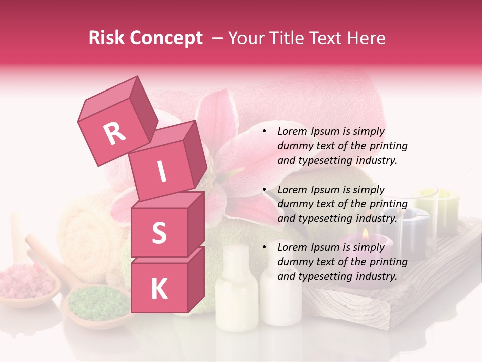 Towel Spa Tradition PowerPoint Template