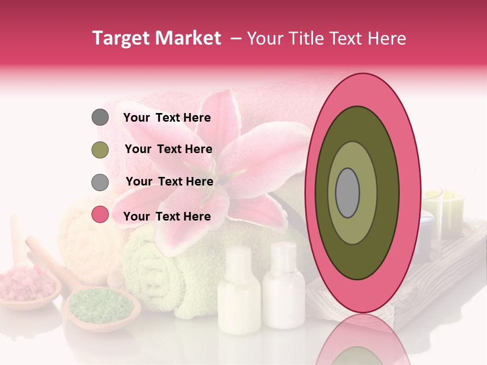 Towel Spa Tradition PowerPoint Template