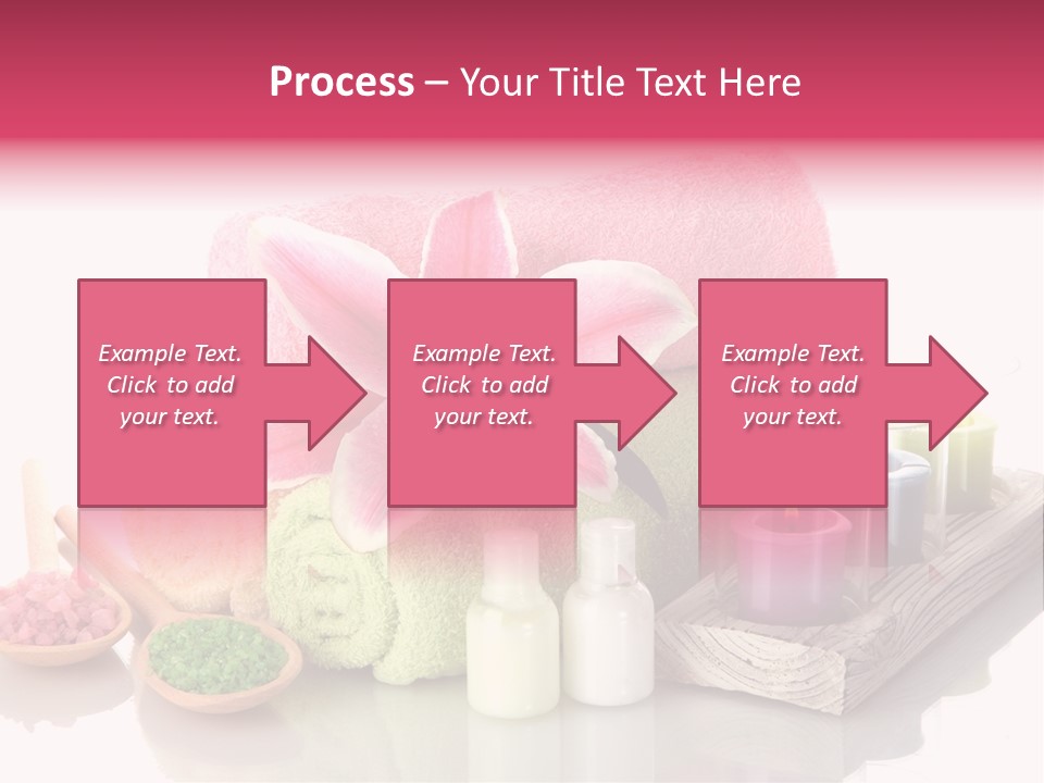 Towel Spa Tradition PowerPoint Template