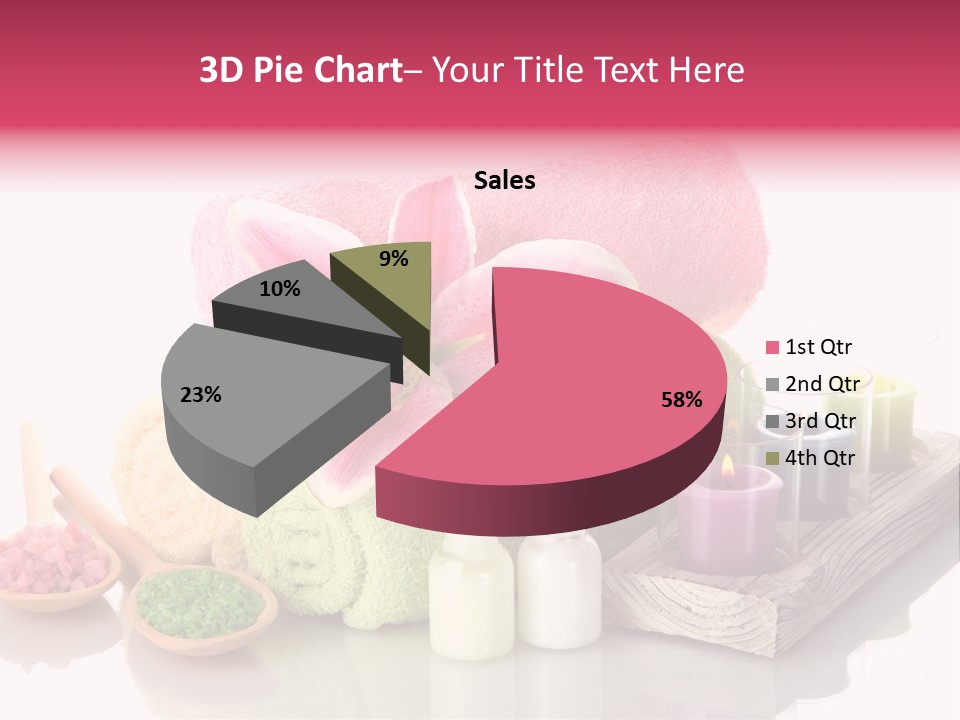 Towel Spa Tradition PowerPoint Template