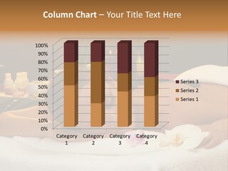 Orchid Caucasian Back PowerPoint Template