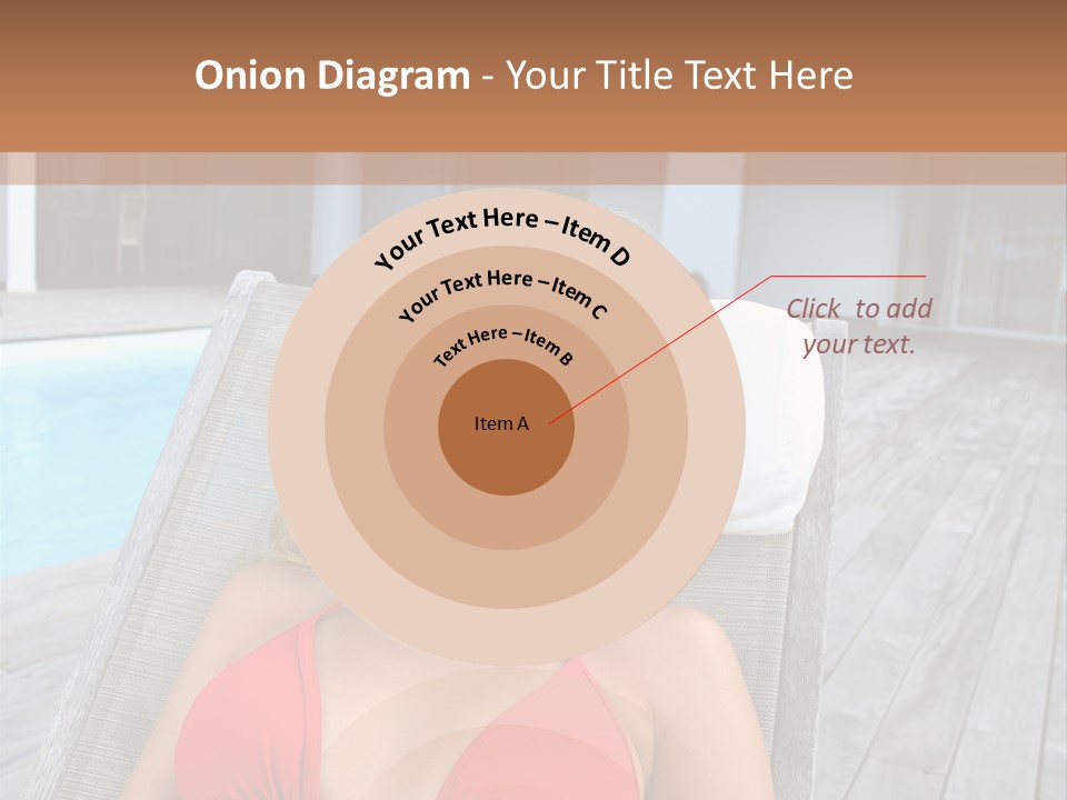 Long Chair Eyes Shut Longchair PowerPoint Template