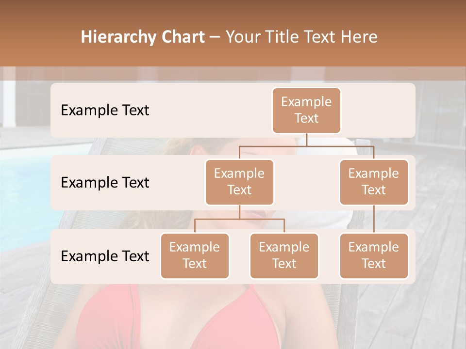 Long Chair Eyes Shut Longchair PowerPoint Template