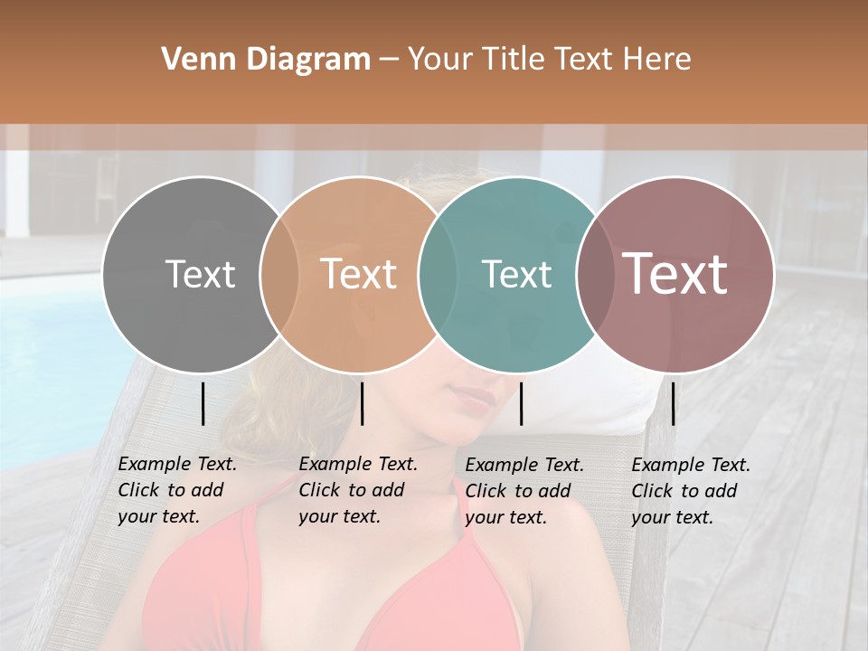 Long Chair Eyes Shut Longchair PowerPoint Template