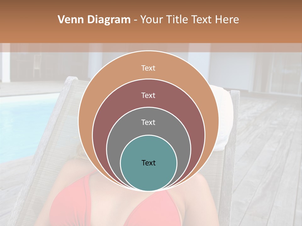 Long Chair Eyes Shut Longchair PowerPoint Template
