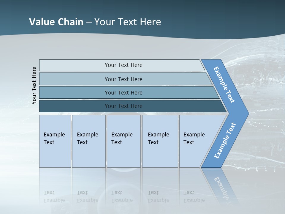 Modern Wheel View PowerPoint Template