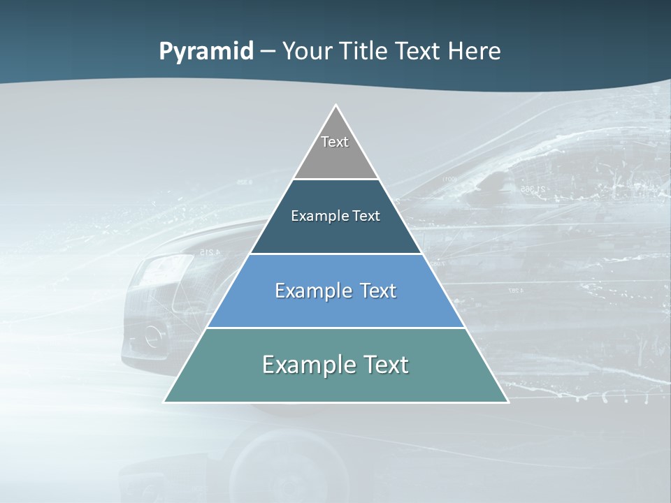 Modern Wheel View PowerPoint Template