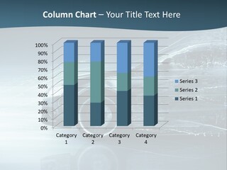 Modern Wheel View PowerPoint Template