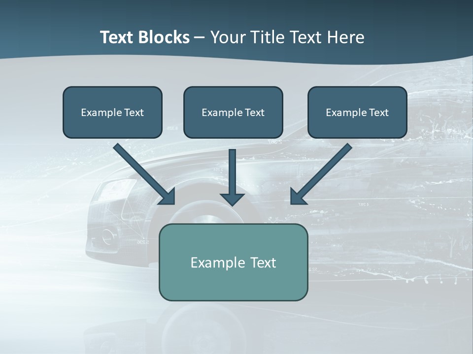 Modern Wheel View PowerPoint Template